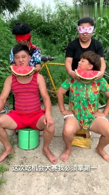 婆婆吃瓜比赛,吃瓜比赛一触即发！