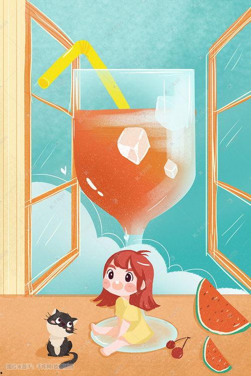 吃瓜现场插画,趣味插画揭示人间百态